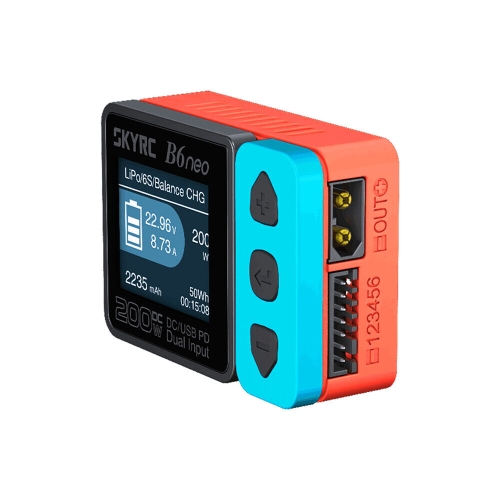 SkyRC B6 neo charger 80/200W 10A 6S LiPo/LiFe/LiIon/LiHV
