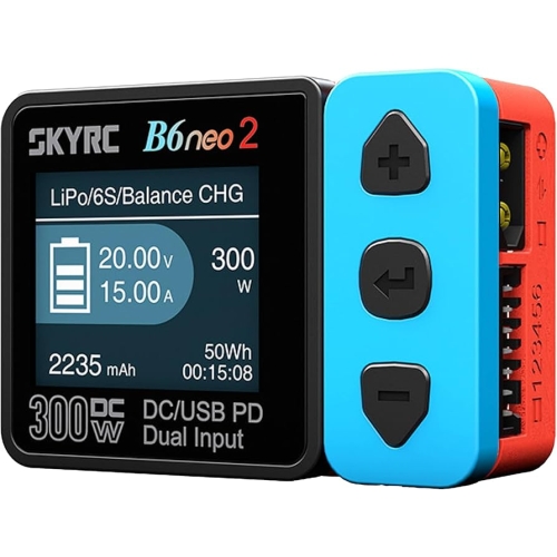 SkyRC B6 neo 2 Smart Charger DC 300W 15A 6S LiPo/LiFe/LiIon/LiHV