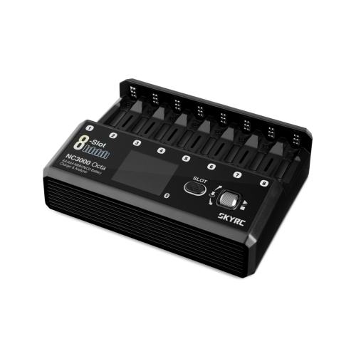 SkyRC NC3000 Octa Charger 48W/3A AA/AAA NiMH/NiCD